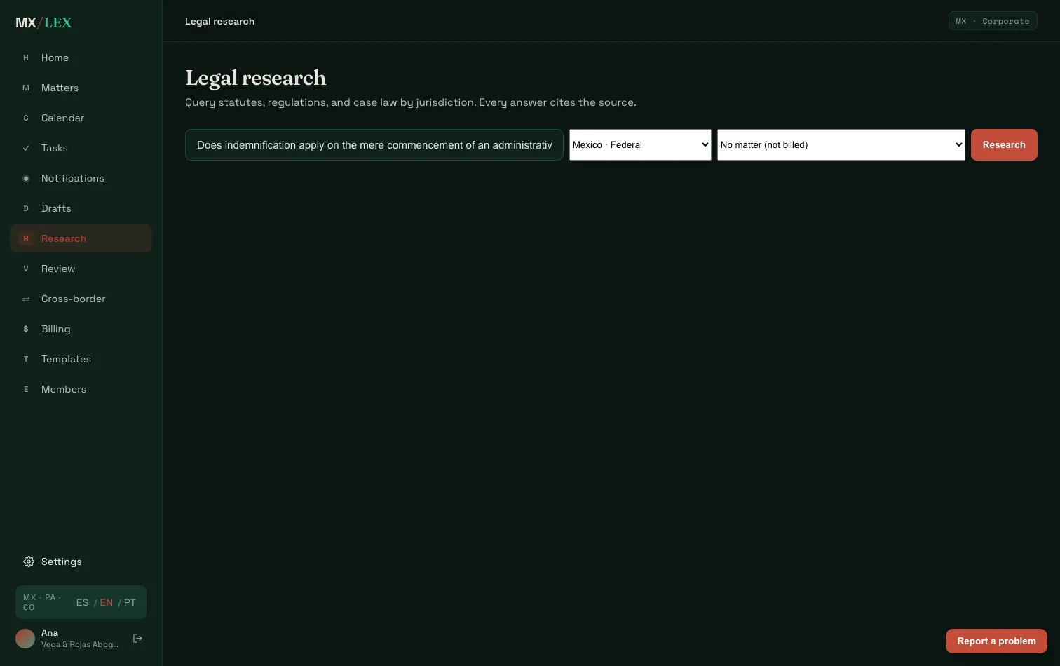 Grounded research answer with verified citations to the law